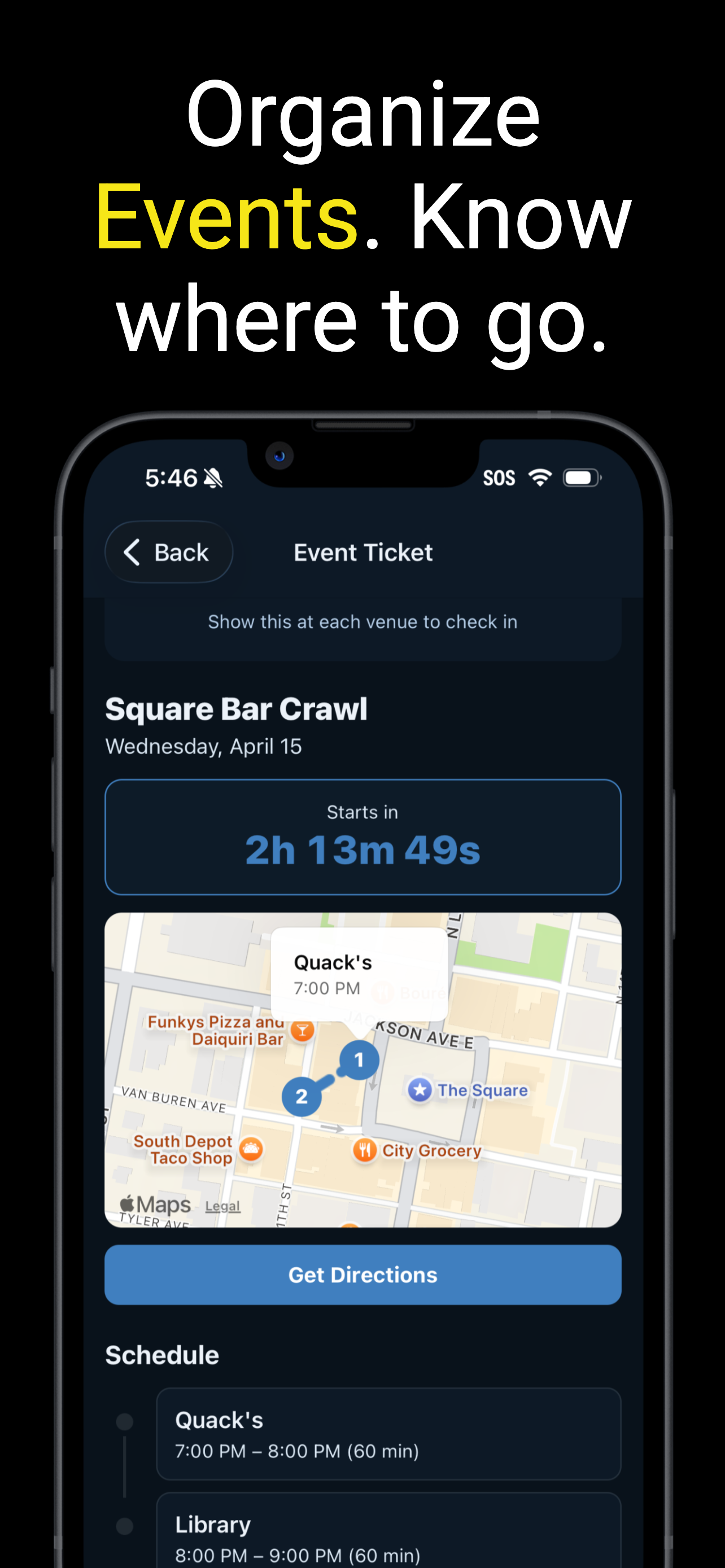 HotSeat app screenshot