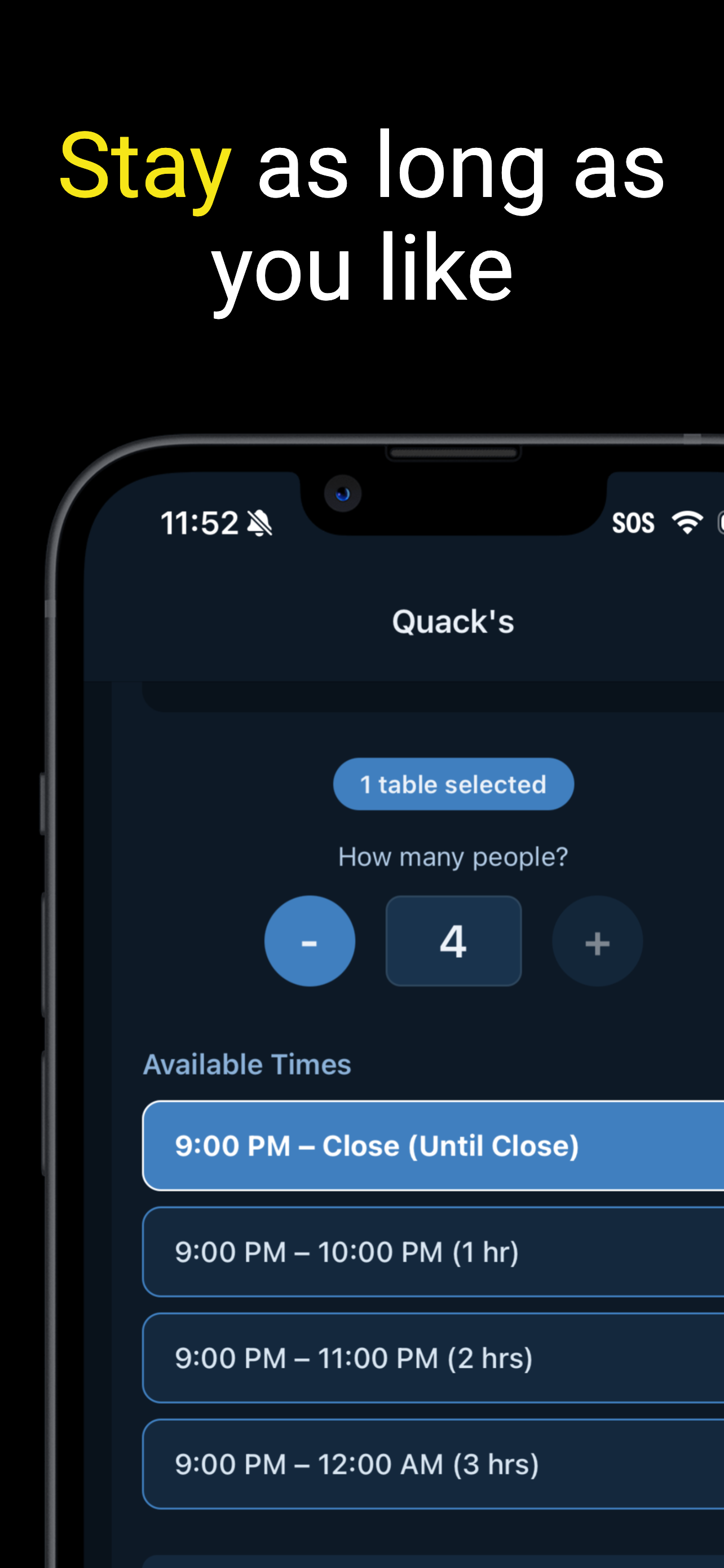 HotSeat app screenshot